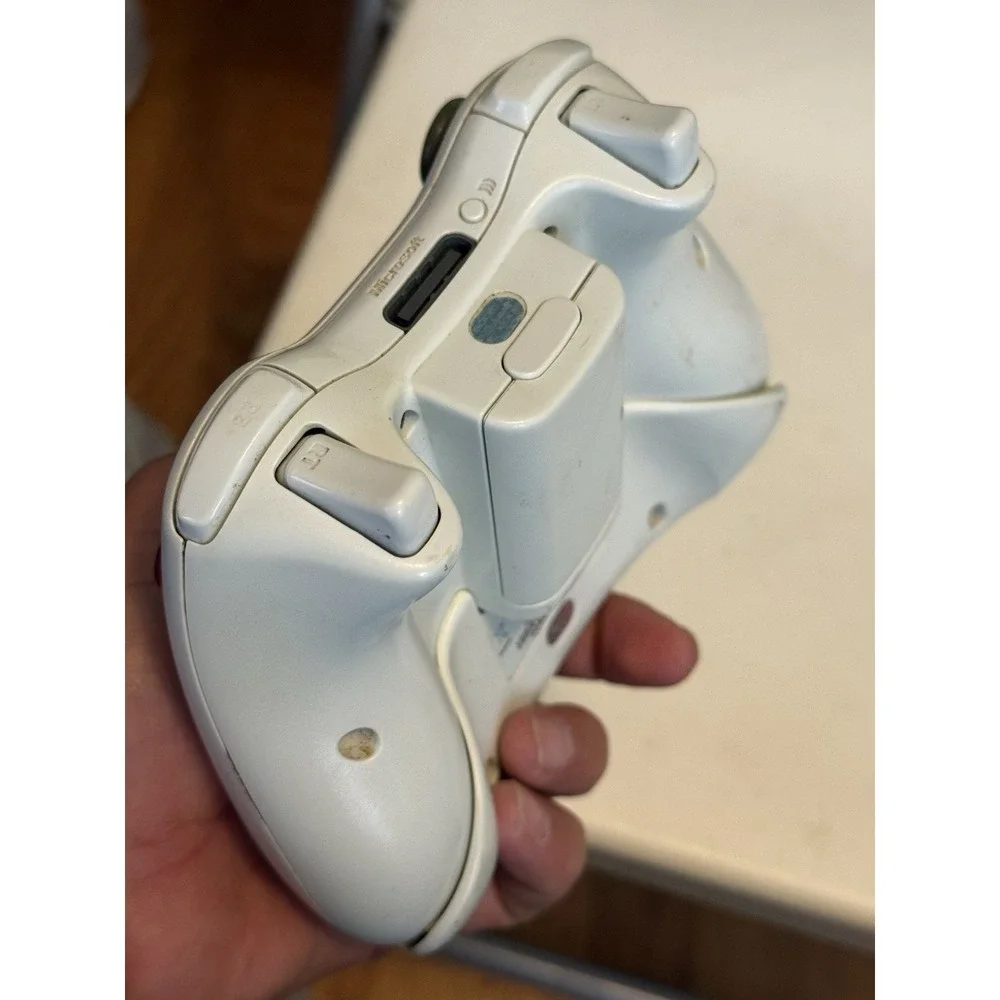 Xbox360 Controller w/ Chatpad Keyboard Microsoft White